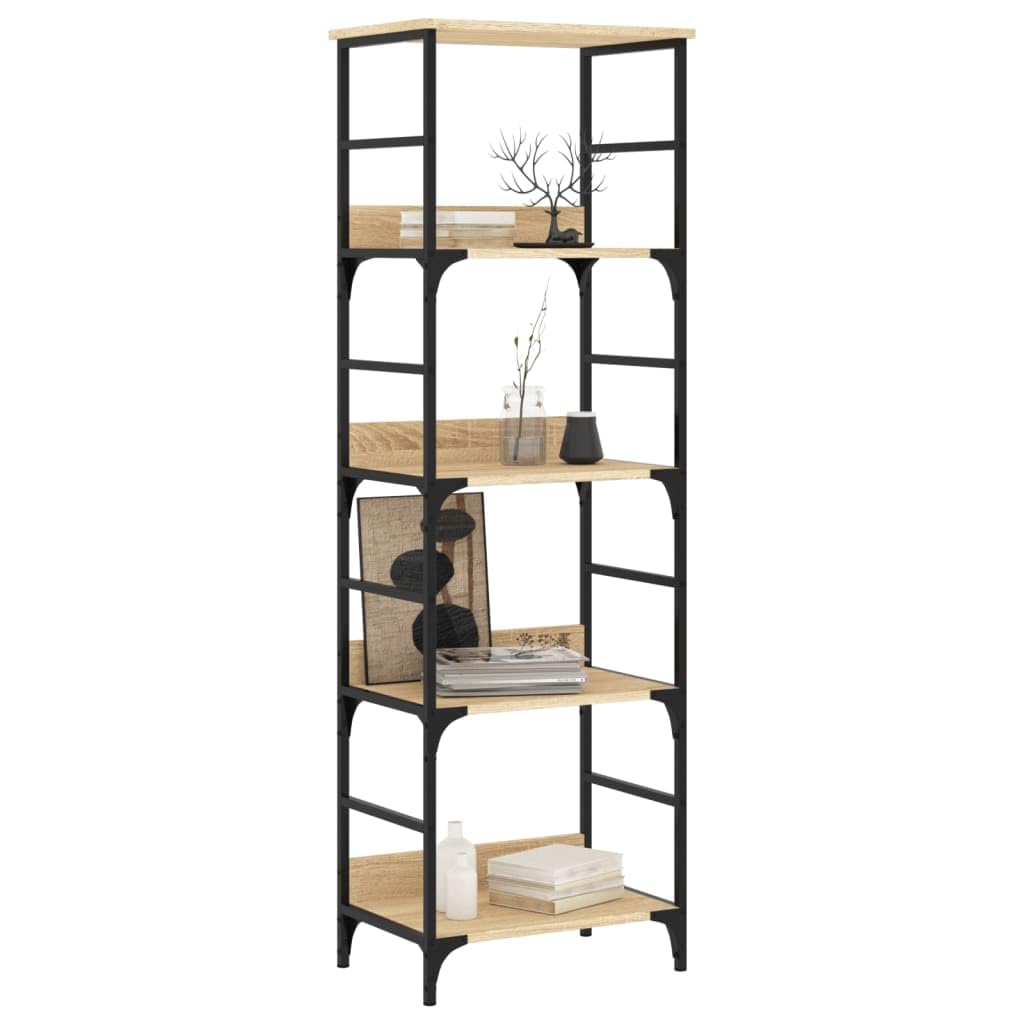 Generisch Bücherregal Sonoma-Eiche 50x33x153 cm Holzwerkstoff,Möbel,Regalsysteme,Bücherregale Bücherschränke-835275