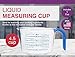 Arrow Home Products Plastic Measuring Cup for Liquids, 4.5 Cups - Cool-Grip Handle - BPA-Free, Stackable Measuring Cup with Spout & Clear Measurements - Microwave & Dishwasher Safe