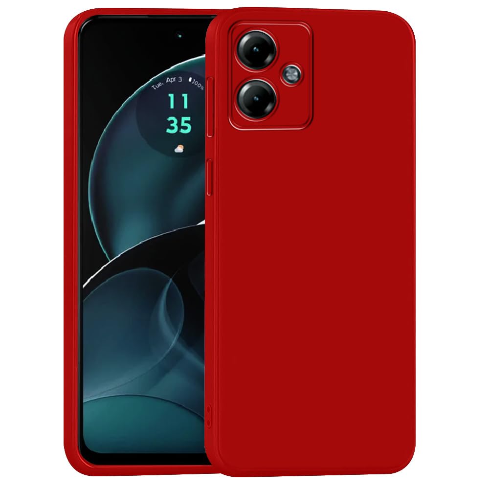 Casotec Back Cover for Motorola Moto G54 5G / G54 Power 5G / G64 5G | Full Camera Protection | Premium Liquid Silicon Case | Flexible Bumper Case for Motorola Moto G54 5G / G54 Power 5G / G64 5G (Red) (B0D78Y19M7) Amazon Price History, Amazon Price Tracker