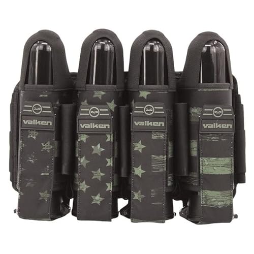 Valken Fate GFX 4+3 Paintball Harness (Merica Olive)