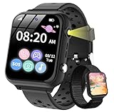 16 Jeux de Puzzle, Livre Audio et Musique : 16 Jeux de puzzle pour développer le cerveau de votre enfant, et vous pouvez également définir le temps de jeu de votre enfant. 10 types de livre audio, stimulent l'imagination et équilibrent divertissement et apprentissage. Carte SD intégrée, musique MP3 et fonction d'enregistrement, possibilité de télécharger la musique préférée de votre enfant depuis l'ordinateur vers montre connectée ado , pour lui apporter du bonheur et stimuler sa créativité.