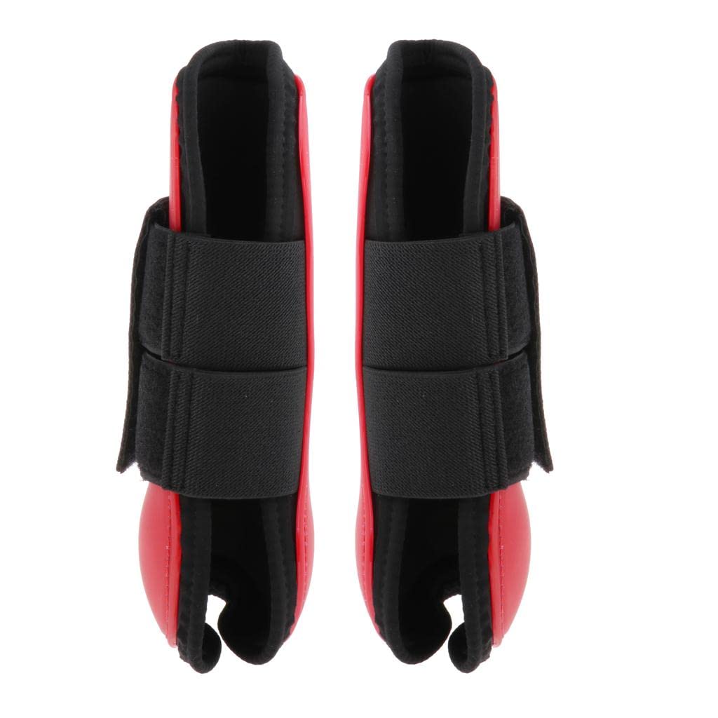TiMi TrendsTiMi Trends 1 Pair Horse Leg Boots Hind or Front Leg Protect Wraps Red Fore Foot (66021738TIMI)