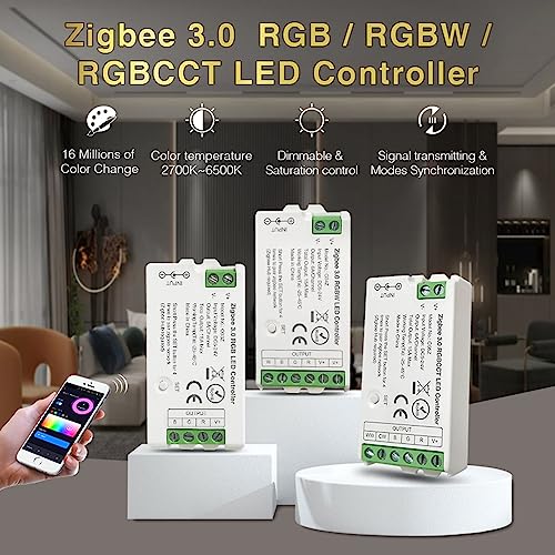 Controlador RGB de tira LED Zigbee 3.0 C03Z 4PIN miniatura 4