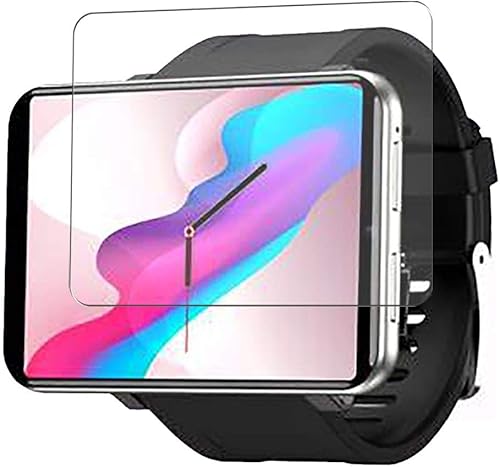 Puccy Paquete de 3 protectores de pantalla, compatibles con DM100 de 2.86 pulgadas Smartwatch TPU Guard (no protectores de vidrio templado),