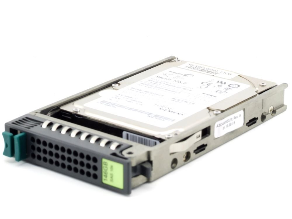 'Fujitsu Siemens Fujitsu FSC 146 GB SAS HDD 3.5 10 K s26361-f2813-l100-hy h983 de V100 a3 C40086410 st9146802ss