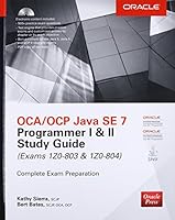 Algopix Similar Product 7 - OCAOCP Java SE 7 Programmer I  II
