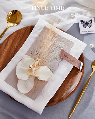 Tinge Time Artificial Greenery Spray Box Set 32Pcs, Artificial Bouquet Filler Eucalyptus Spray 5 Kinds Of Flower Picks For Diy Home Decor Arrangement Wreath Wedding (Champagne) #TOP5