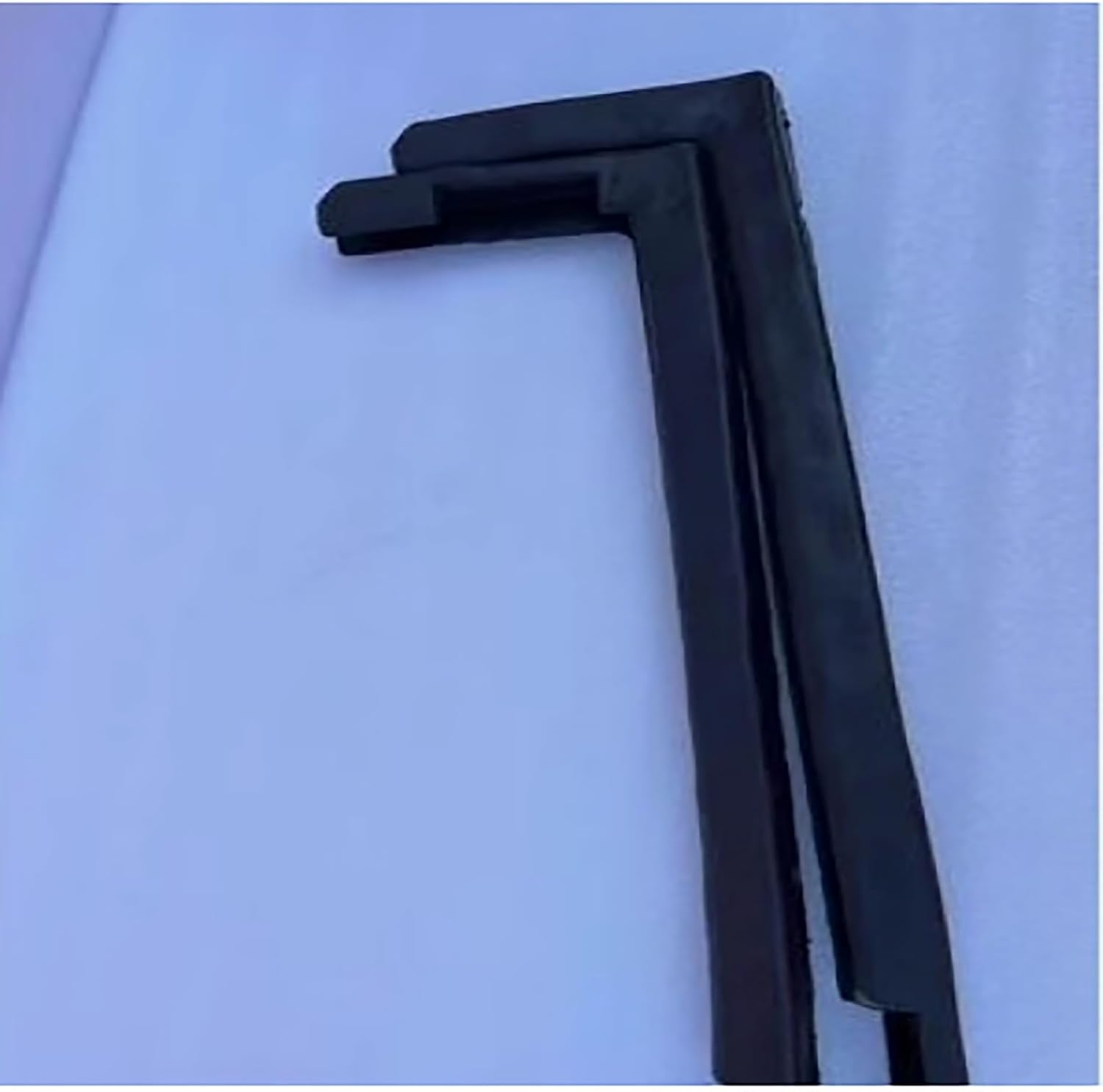 Basketball Backboard Bumper Guard Set, Durable Rubber Basketball Board Protector with Self-Adhesive, Compatible with Indoor/Outdoor Hoops