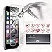 iCarez Tempered Glass Screen Protector for iPhone SE / 5S, 2-Pack