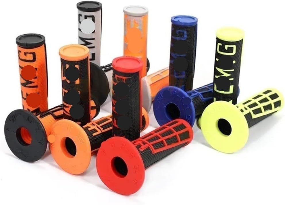 Non-Slip Handlebar Grip Covers Motorcycle Grips Handles Handlebars 7/8" Rubber for Universal Motocross Accessories Pit Bike