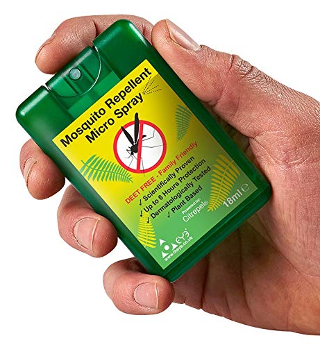 2 x THEYE Natural Powerful Mosquito Repellent/Bug Spray | No Deet | Plant-Based & Alcohol Free | Ideal Bug Spray for Kids | Camping Essentials | No Harmful Chemicals | Horse Fly/Midge/Gnat Repellent