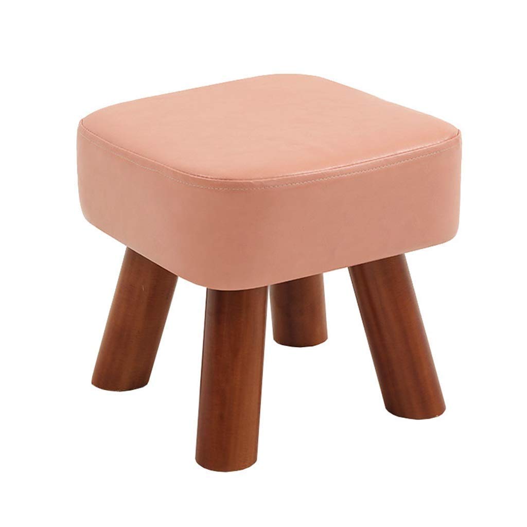 Tabouret de maquillage en bois pour entrée et changement de chaussure