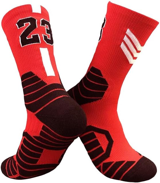 3PC Basketball Jersey Set for Youth Basketball Tank Top + Track Shorts+ Socks Set - Image 3