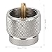 Koieam Gas Adapter Lasting Propane Tank Adapter Cassette Gas Tank Converter for Outdoor Camping and Cooking