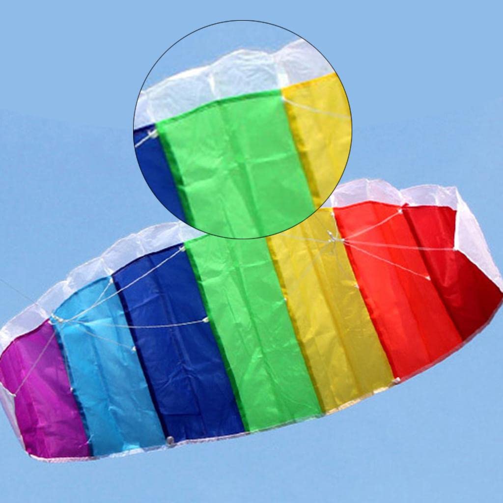 rockible Linea Doppia di Kitesurf, Parapendio da Surf Paracadute Volante di Potere di Kitesurf, 1.4m