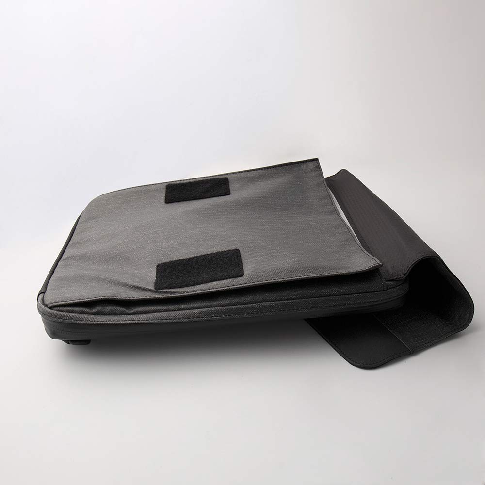 ETCHR Slate Satchel – Bolso de Artista Impermeable - Morral Multifuncional para Suministros de Arte con Componentes para Organización de Herramientas y Placa de Montaje en Trípode
