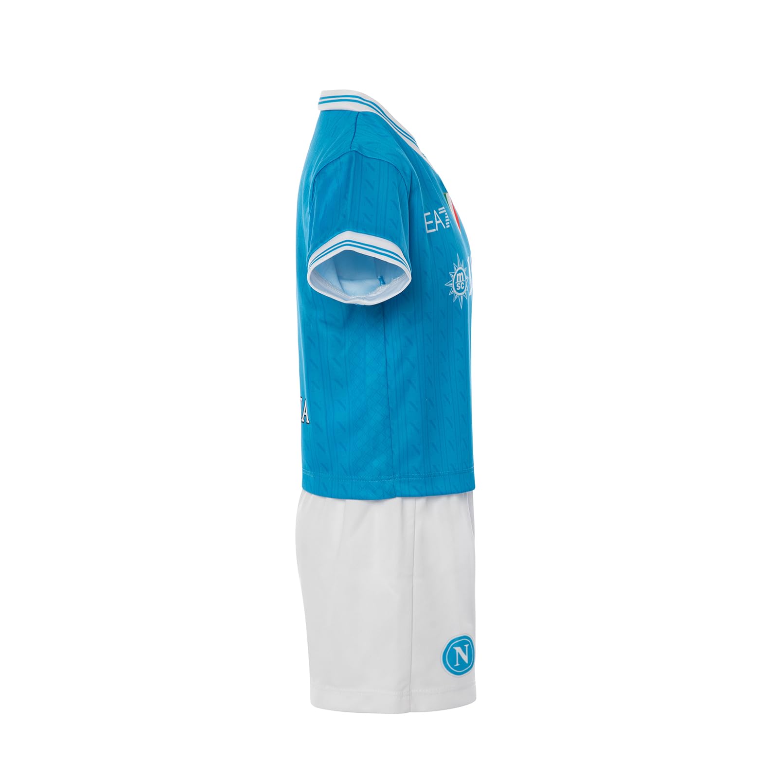 SSC NAPOLI Infant Kit Replica Home 2025/2026, EA7 Prodotto Ufficiale, Taglia 12 Mesi