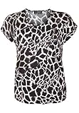 Elastisches Material Doris Streich Damen Shirt mit Animal-Print