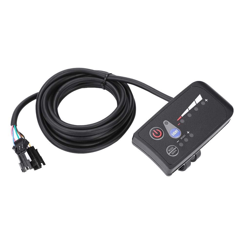 AYNEFY Bezszczotkowy kontroler silnika, 250 W/350 W, wodoszczelny panel wyświetlacza LED, rower elektryczny, skuter, zestaw bezszczotkowy kontroler (36 V)