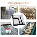LQKYWNA Lona Transparente para Jardín Impermeable Anti Congelación Película Impermeable A Prueba...