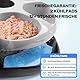 Pet Prime Futterautomat Katze Nassfutter – Automatischer 6-Fach-Feeder mit 300ml Portionen, Kühlfunktion für Nassfutter, 90 Tage Akkulaufzeit für Katzen und Hunde