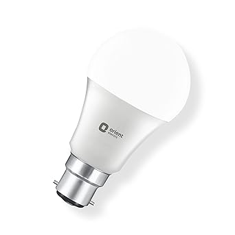 Orient Electric Polycarbonate High Glo Led Lamp 9W, (Cool White, 6500K, B22 - Pack Of 1)