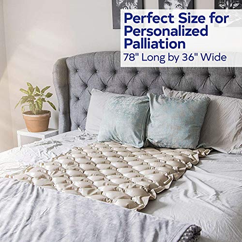 Premium Alternating Air Pressure Mattress Pad For Medical Or Standard Bed - Pressure Sore And Pressure Ulcer Relief - Includes Ultra Quiet Pump And Pad Topper - Fits Standard Size Hospital Bed #TOP7