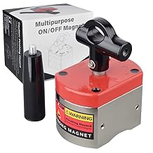 MUTUACTOR Welding Magnet Strong,Strong Magnetic Square Clamp Holder for Welding Kit, Tools,Supplies and Accessories,Switch Magnet with On/Off 700 LBS Holding Force for Welding