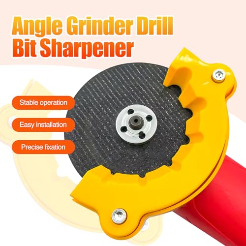 Afiador de brocas, acessório de moagem de broca, afiador de broca, broca de rebarbadora para moagem,