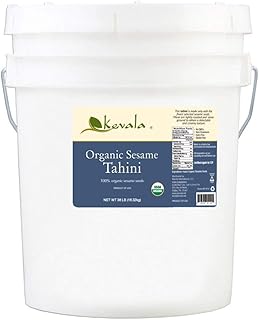 Kevala Organic Sesame Tahini, 36 Pound, Bulk