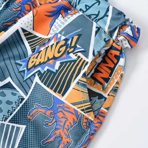 Moonker Toddler Girls Summer Beach Shorts Soft Light Y2k Pattern Printed Baggy Athletic Boy Shorts Underwear for2