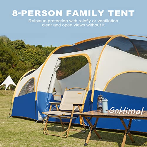 Heavy Duty 8-Person Camping Tent