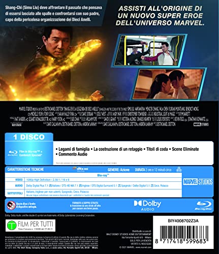 Shang-Chi y los diez anillos Blu-ray con efectos visuales y sonido envolvente 4