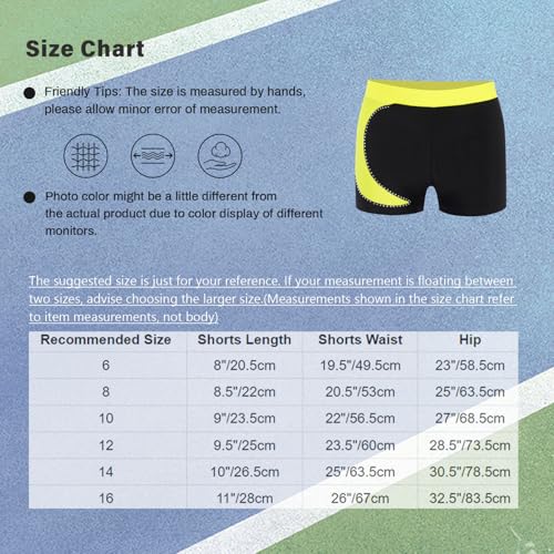 Kids Boys Color Block Gymnastics Shorts Sports Bottoms Spandex Dance Shorts Running Hot Pants4