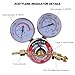 YSmikiya Acetylene Regulator Welding Gas Welder Acetylene Welding Gas Gauge for Torch Cutting Kits CGA 510