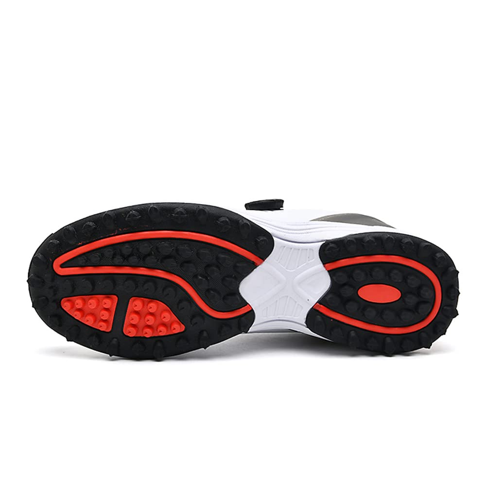 Scarpe da Golf da Uomo Scarpe da Golf da Golf Scarpe da Golf in Pelle da Uomo Scarpe da Uomo Antiscivolo Comfort Traspirante Design con Fibbia Girevole