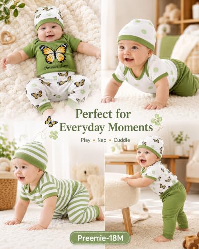Image of Baby Boy Girl Clothes Preemie Newborn Must Have Infant Essentials Outfits 20 Piece Clothing 0-18 Months