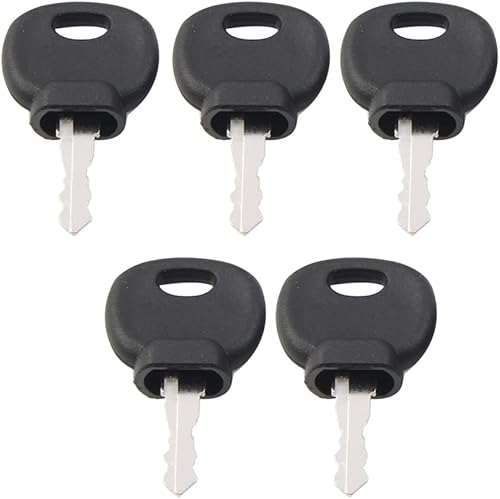 Miniatura 8 de LIRU 10 llaves de bloqueo para interruptor de encendido, 14603 14707 14607 llave de encendido de repuesto para Bomag 05755125, 5755124, para
