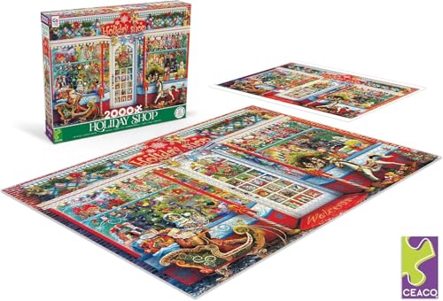 Ceaco - Holiday - Holiday Shop - 2000 Piece Jigsaw Puzzle - Image 5