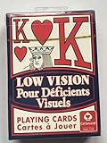 Low Vision Playing Cards Poker Size