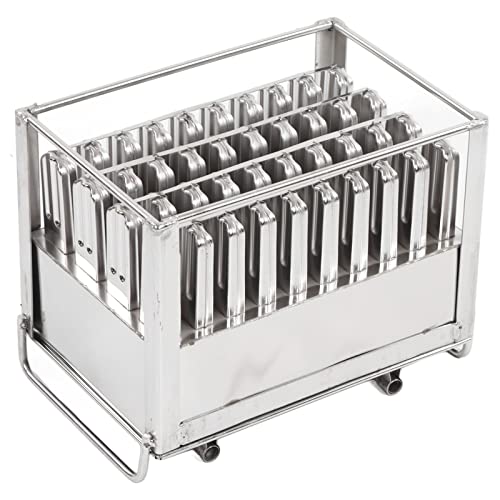 KDYVK Modelo de Helado, Modelo de Barra de Hielo DIY de Acero Inoxidable Resistente, Seguro y confiable, for Helado casero de Frutas y leche/2661