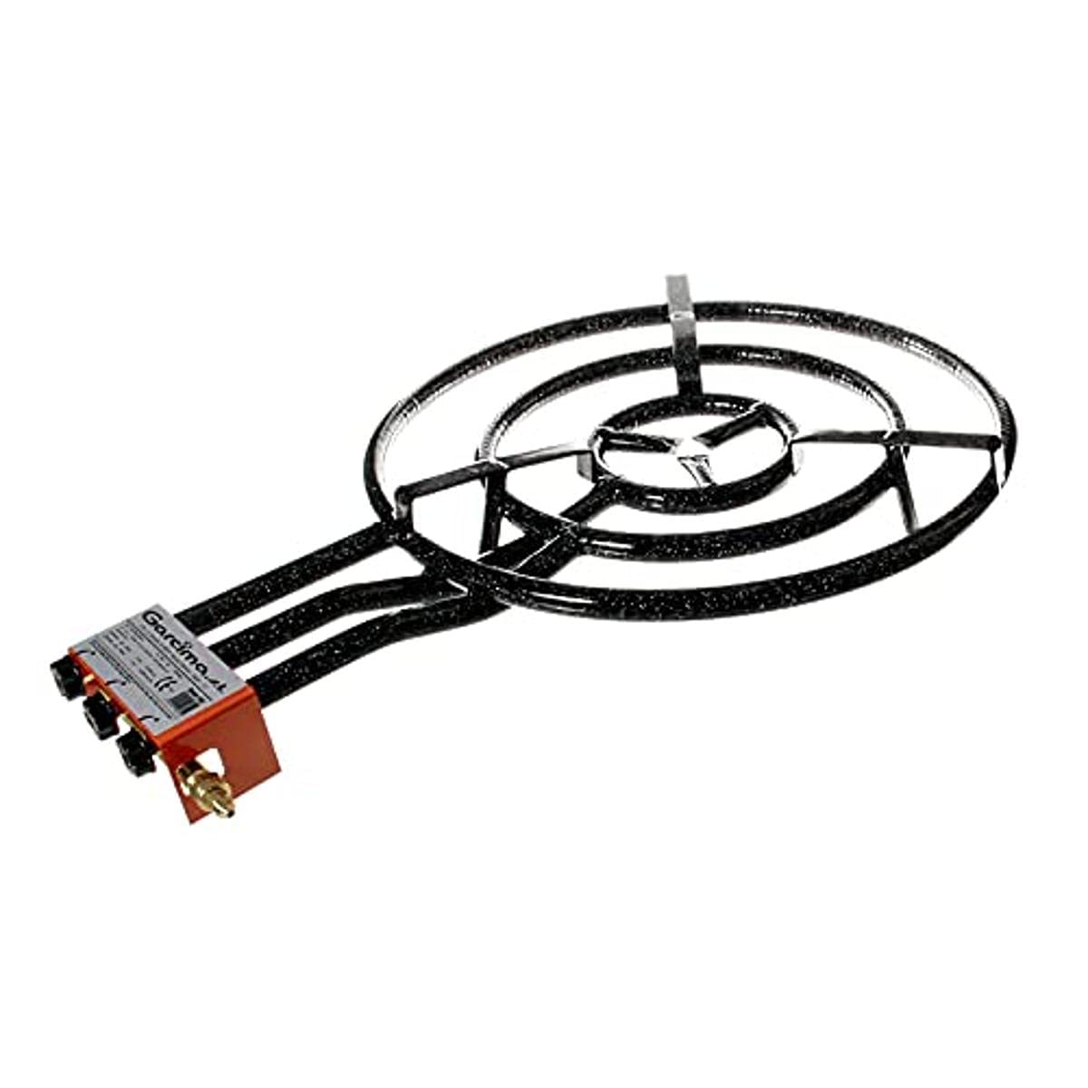Garcima 20600 Paella Triple Ring Butane/Propane Gas Burner, 20 cm