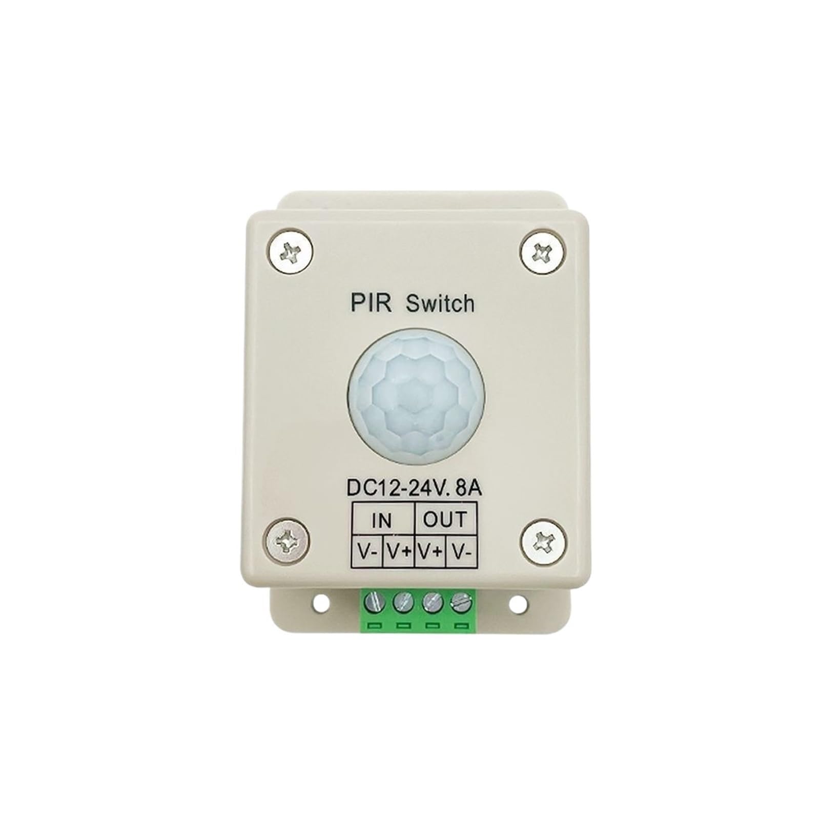 Controlador de interruptor LED de 12-24V con atenuador monocromático para bajo voltaje