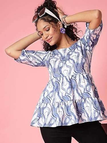 Image of OOMPH! Women's Polyester Regular Fit Shirt