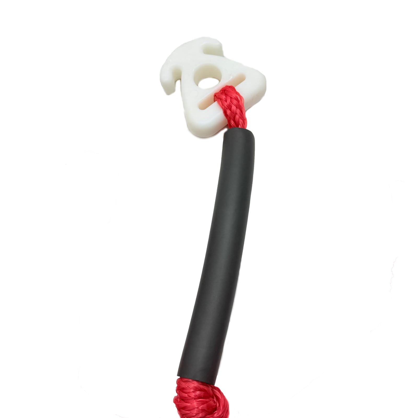 NIUTRIP Heavy Duty Boat Tow Harness for Tubing, Fits 4 Riders, Quick-Connect Clip for Easy Attachment, Durable Tow Rope for tubing (Wakebordrope Red 16FT)