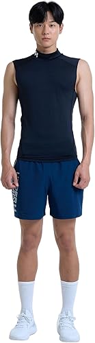 Miniatura 6 de Under Armour HeatGear Armour Compresión Mock Sin Mangas para Hombre