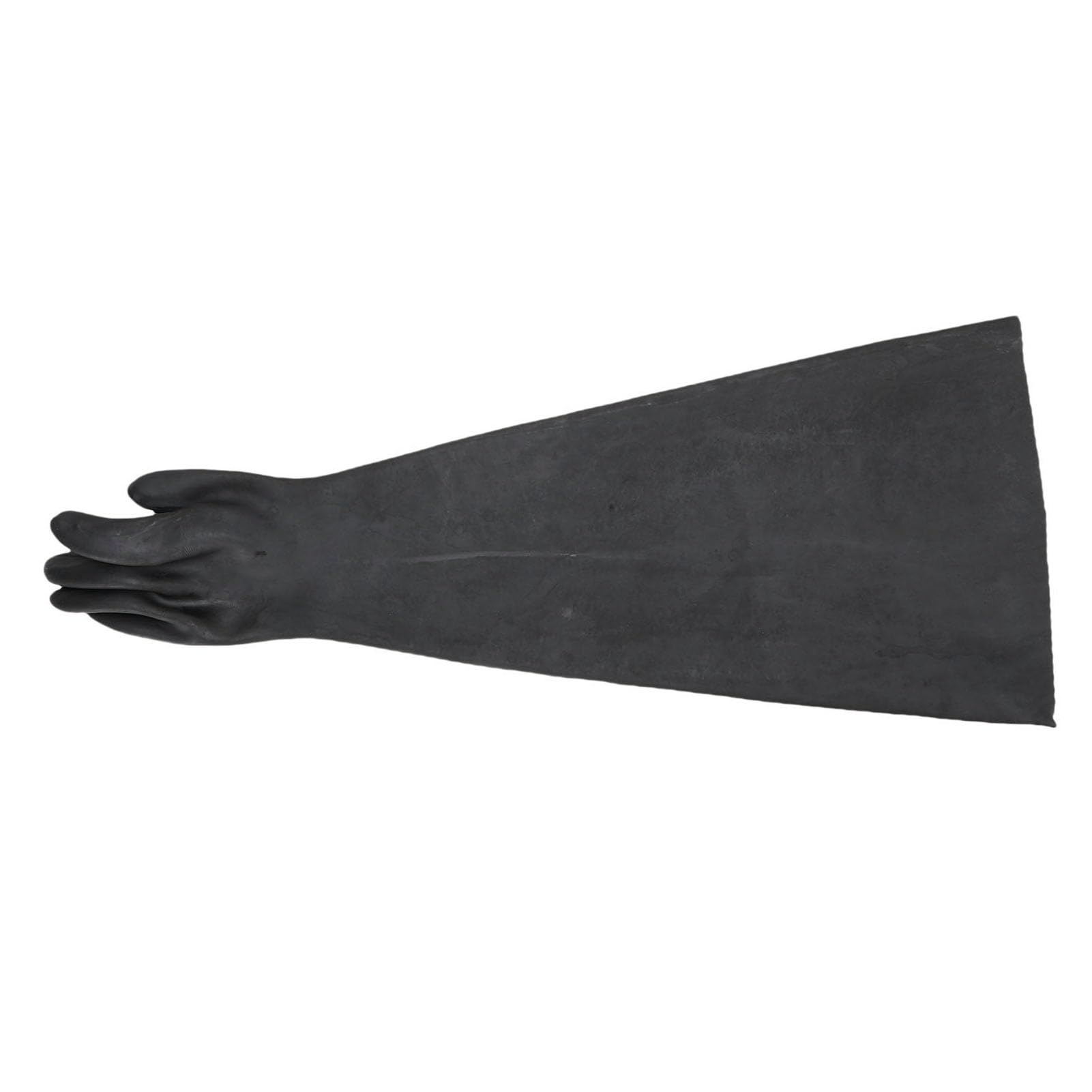 Protección para manos y antebrazos de 28 pulgadas de largo: 1 par de guantes de látex resistentes para chorro de, compatibles con gabinete de chorro de, caja seca, guantera,