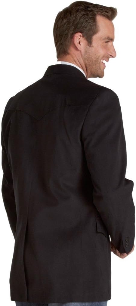 Circle S Men's Black Microsuede Blazer