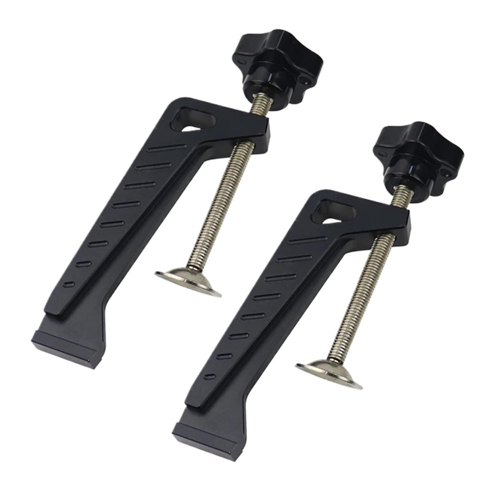Clip de fixation à glissière rapide pour rail de guidage et table de menuiserie x2