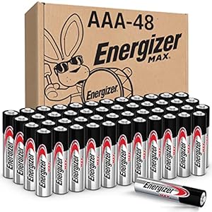 Energizer AAA Batteries (48 Count), Triple A Max Alkaline Battery